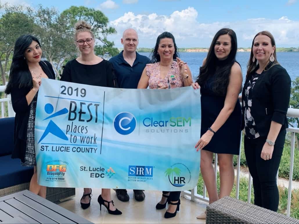 Best places to work award banner
